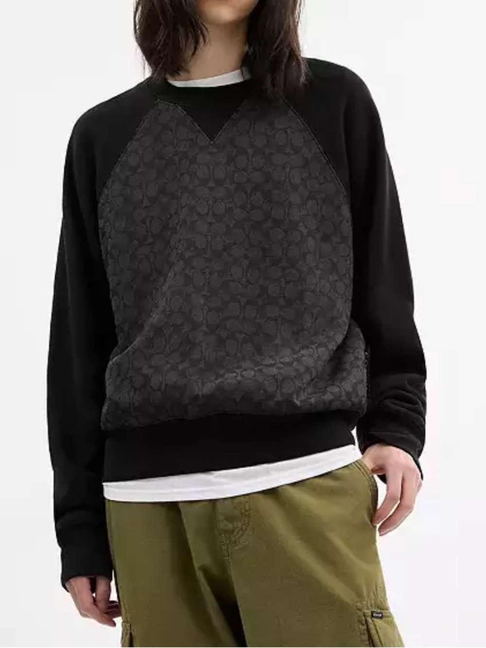 Coach Signature Crewneck Sweatshirt